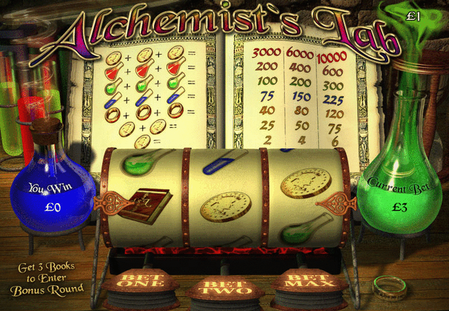 Alchemists Lab Slot Game