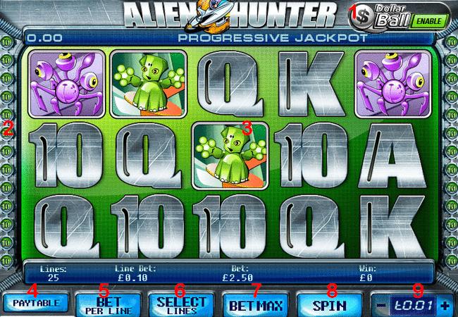 Playtech Slot Layout