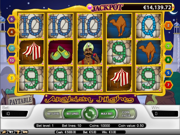Arabian Nights Slot Machine