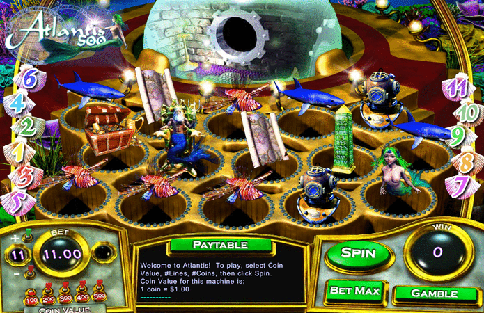 Atlantis 500 Slot Game
