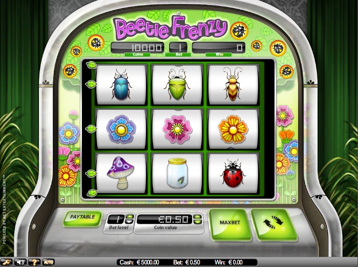 Beetle Frenzy Slot Machine