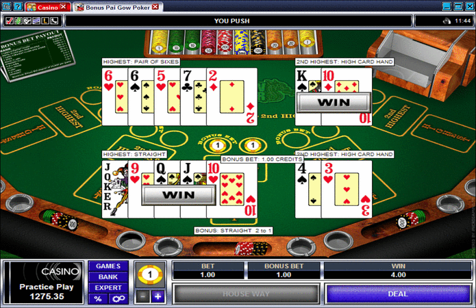 3 Card Poker Card Game