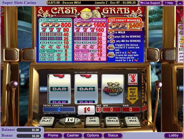 Cash Grab Slot Game
