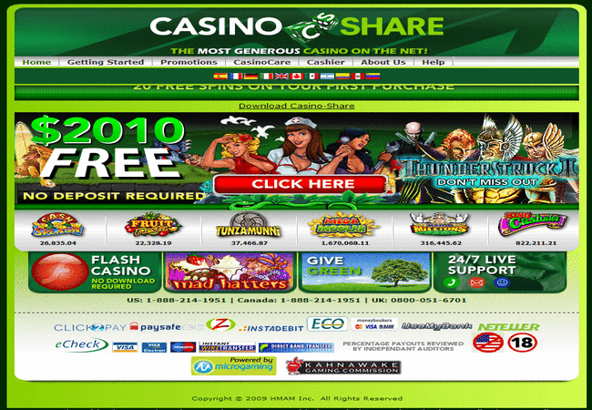 Casino Share