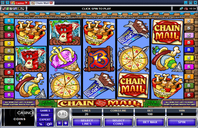 Chain Mail Slot Machine
