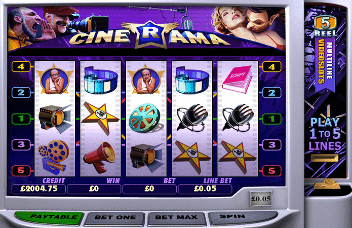 Cinerama slot game