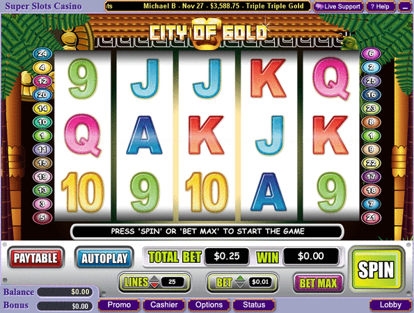 City Of Gold Slot
