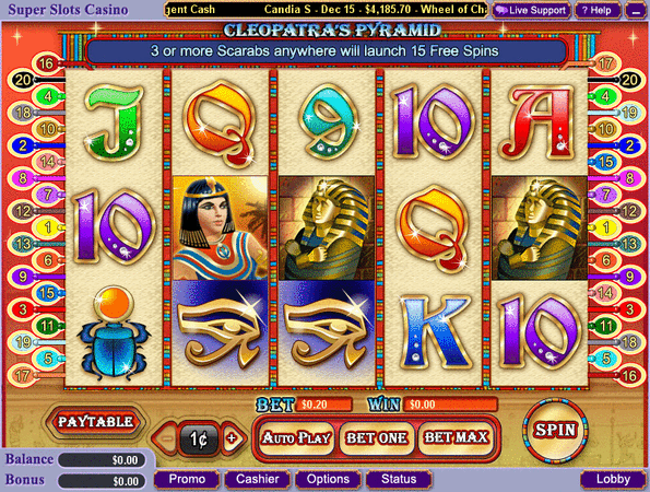 Cleopatra's Pyramid Slot Machine