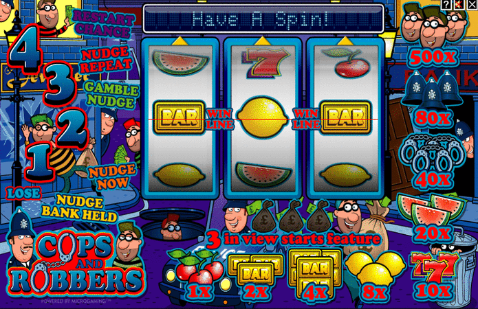Cops n Robbers Slot Games
