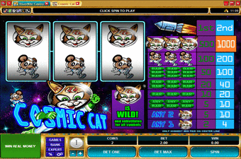 The Cosmic Cat slot game