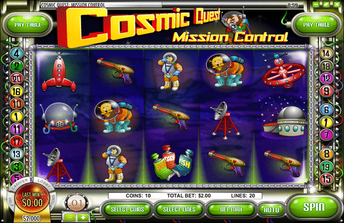 Cosmic Quest Slot Machine