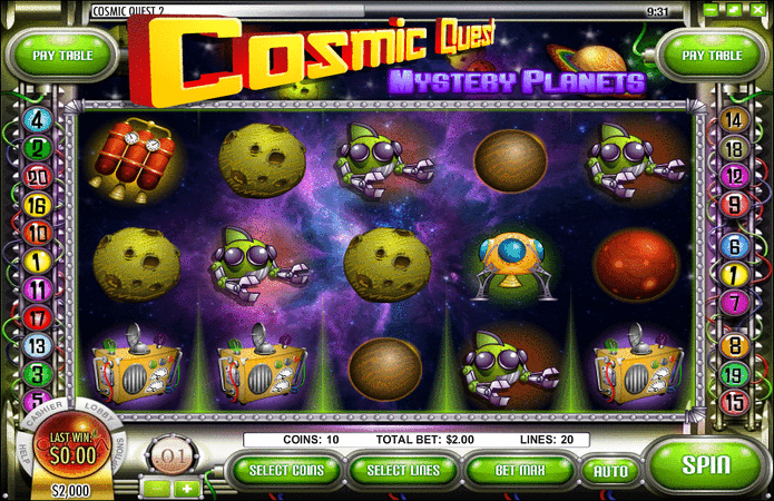 Cosmic Quest II Slot