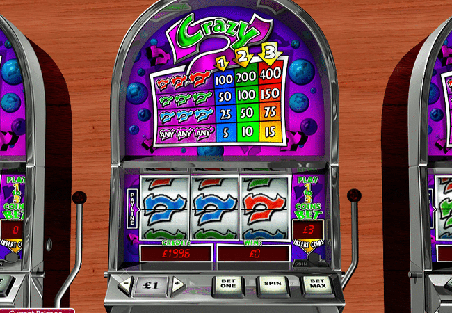 Crazy 7's Slot Games