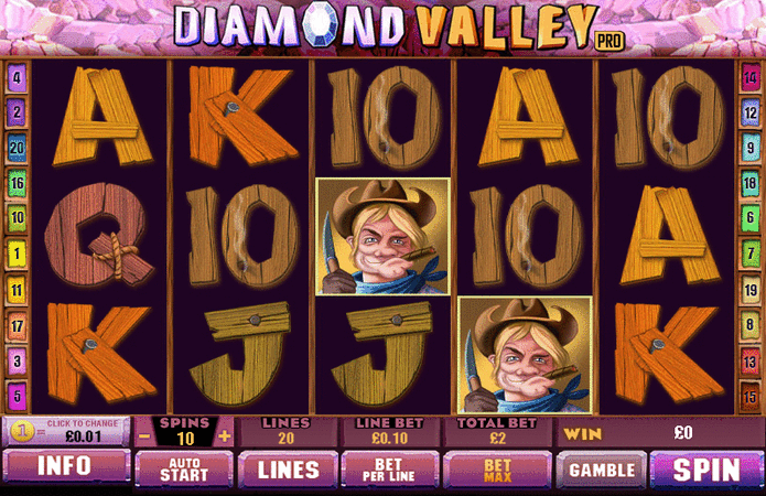 Diamond Valley Pro slot game