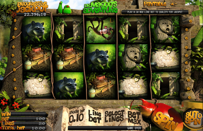 Dr Magoo's Adventure Slot Game