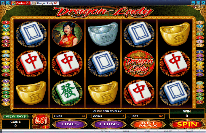 Dragon Lady Slot Machine