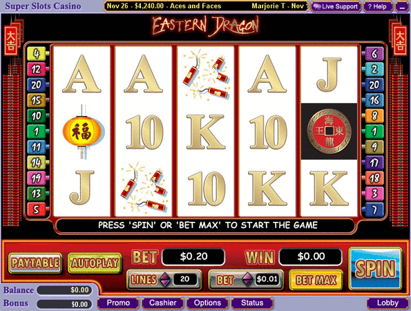 Eastern Dragon Slot Machine