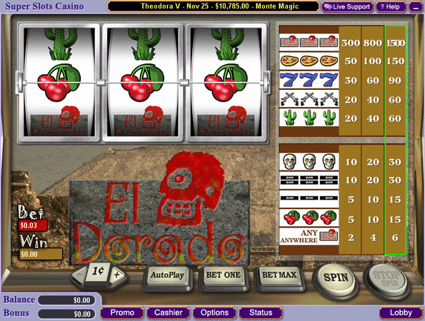 El Dorado Slot Game