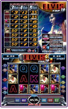 The Elvis Top 10 Fruit Machine