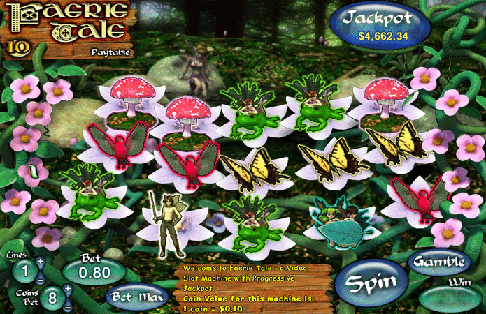 Faerie Tale 10 Slot Game