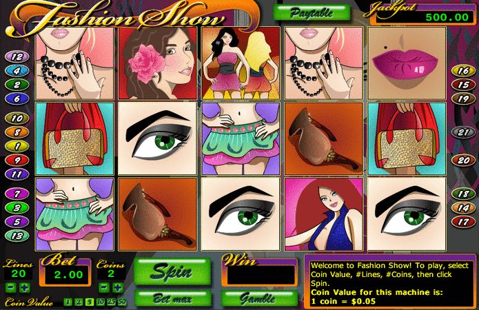 Fashion Show Slot Game