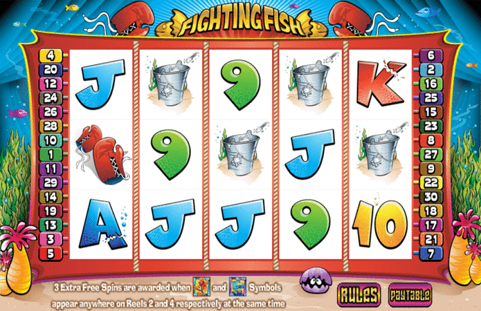 Fighting Fish Slot Machine