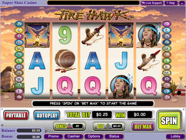 Fire Hawk Slot Game