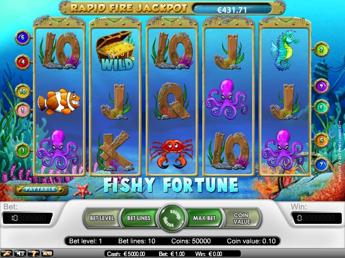 Fishy Fortune Slot Machine