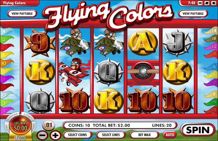 Flying Colors Slot Game
