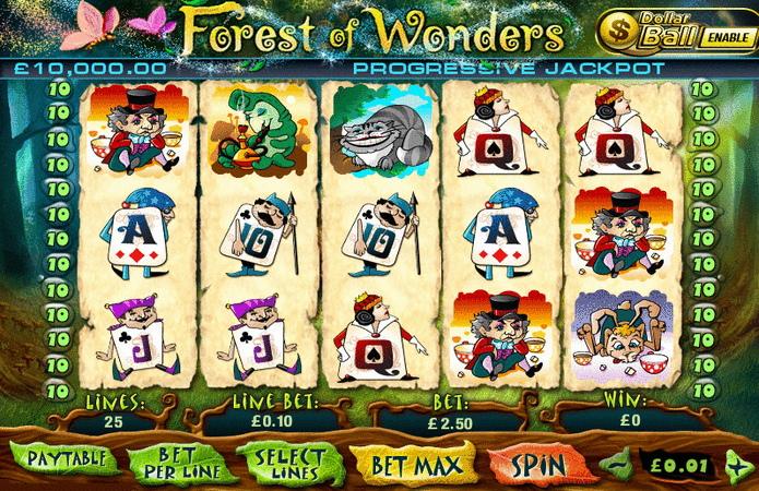 The Forest Of Wonders slot game