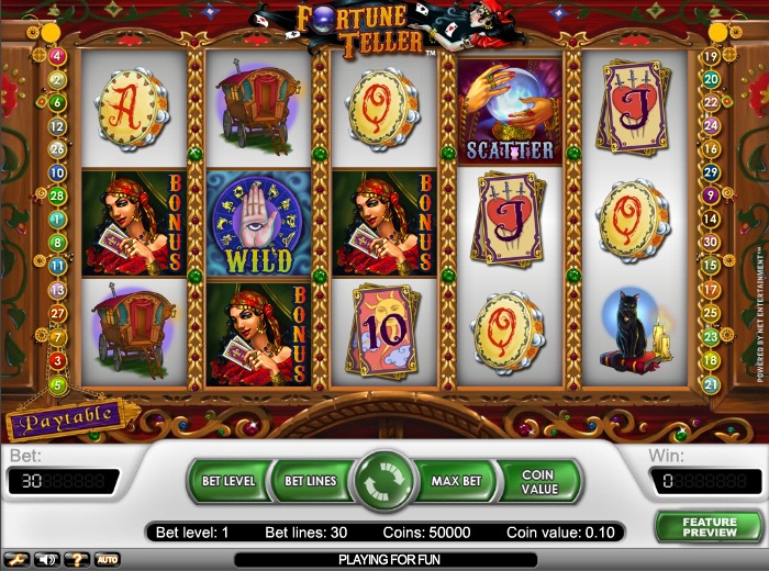 Fortune Teller Slot Machine