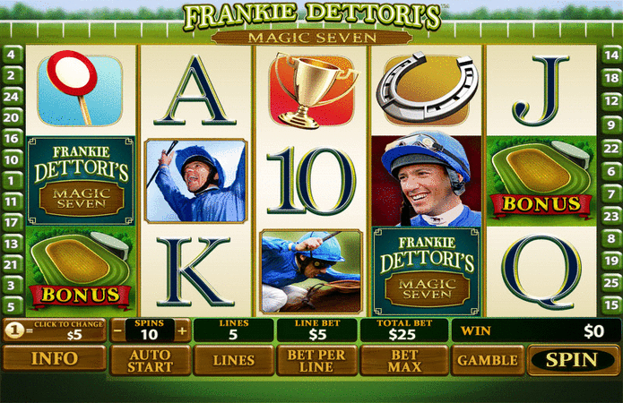The Frankie Dettori slot game