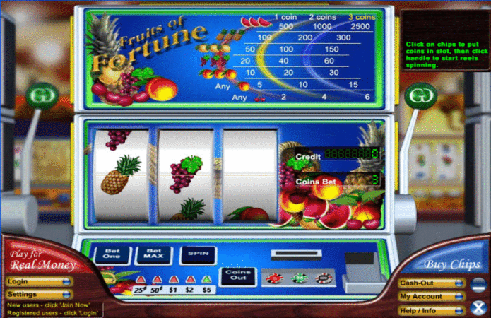Fruits Of Fortune Slot Game