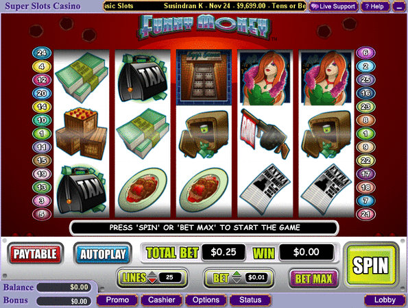 Funny Money Slot Game