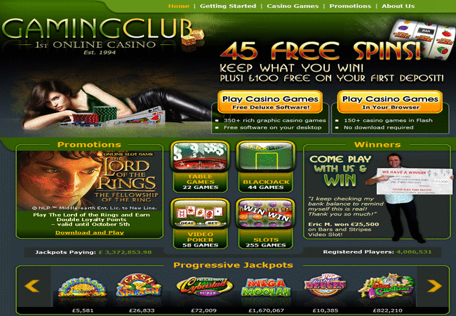 Gaming Club Casino