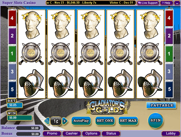 Gladiators Gold Slot