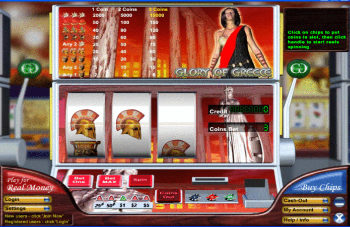 Glory Of Greece Slot Game