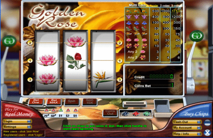 Golden Rose Slot Game