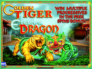 The Golden Tiger Eternal Dragon Slot Machine