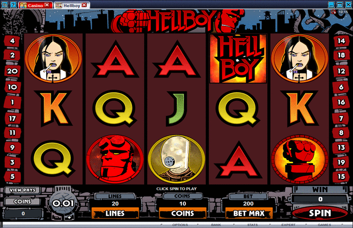 Hellboy Slot Machine