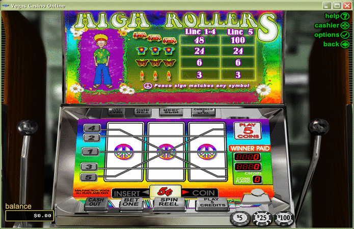  High Rollers slot game
