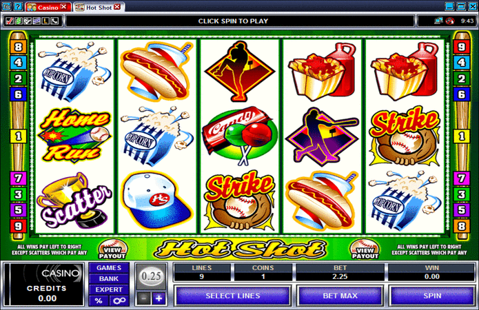 Hot Shot Slot Machine