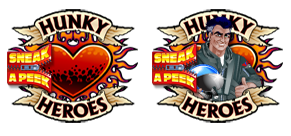 Sneak a Peek Hunky Heroes Slot Game