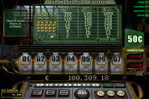I.R.I.S 3000 Slot Game