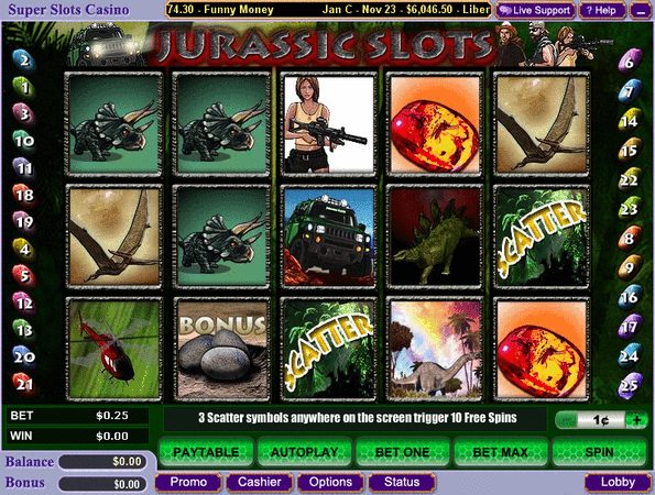 Jurassic Slots Slot