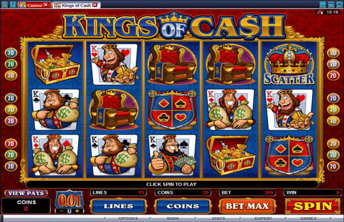 Kings of Cash Slot Machine