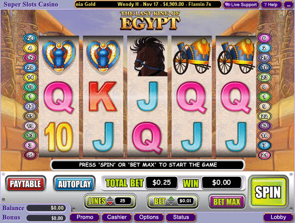 Last King Of Egypt Slot