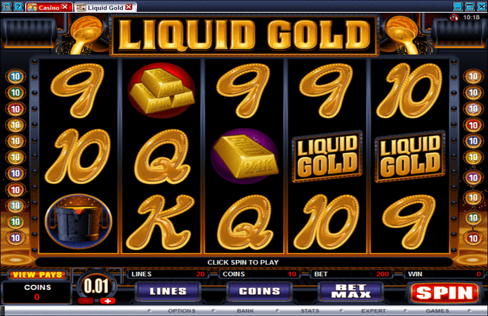 Liquid Gold Slot Machine