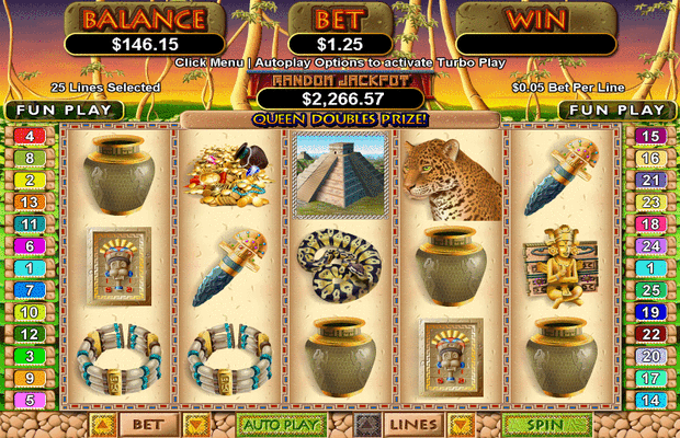 Mayan Queen Slot Game
