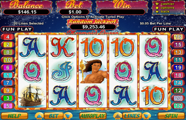 Mermaid Queen Slot Games